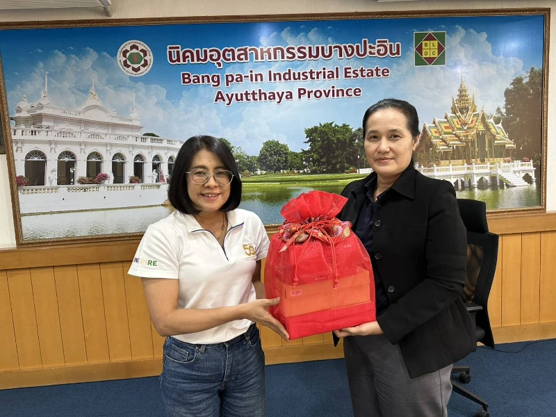 นิคมฯบางปะอิน เปิดบ้านต้อนรับคณะชุมชนรอบนิคมฯเวลโกรว์